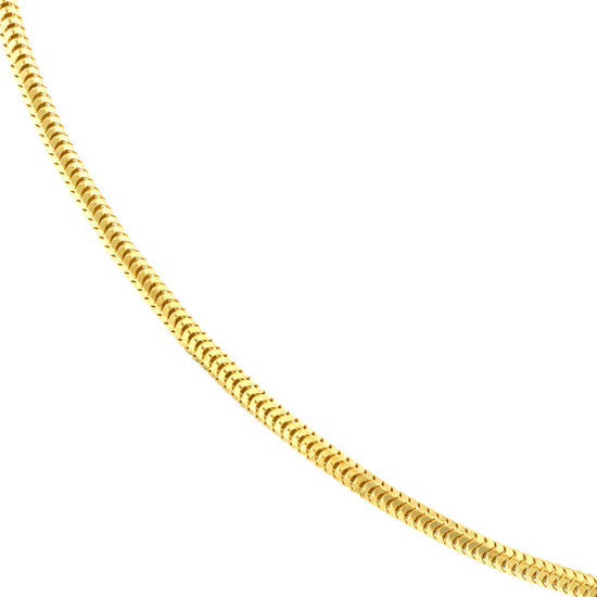 Adjustable Gold Snake Chain with slider
